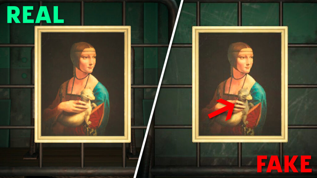 how to tell if redd's art is fake