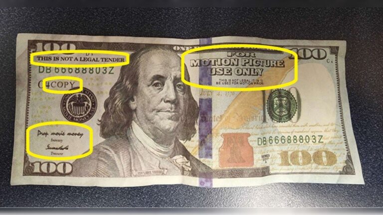 How to Know if a $100 Bill Is Fake